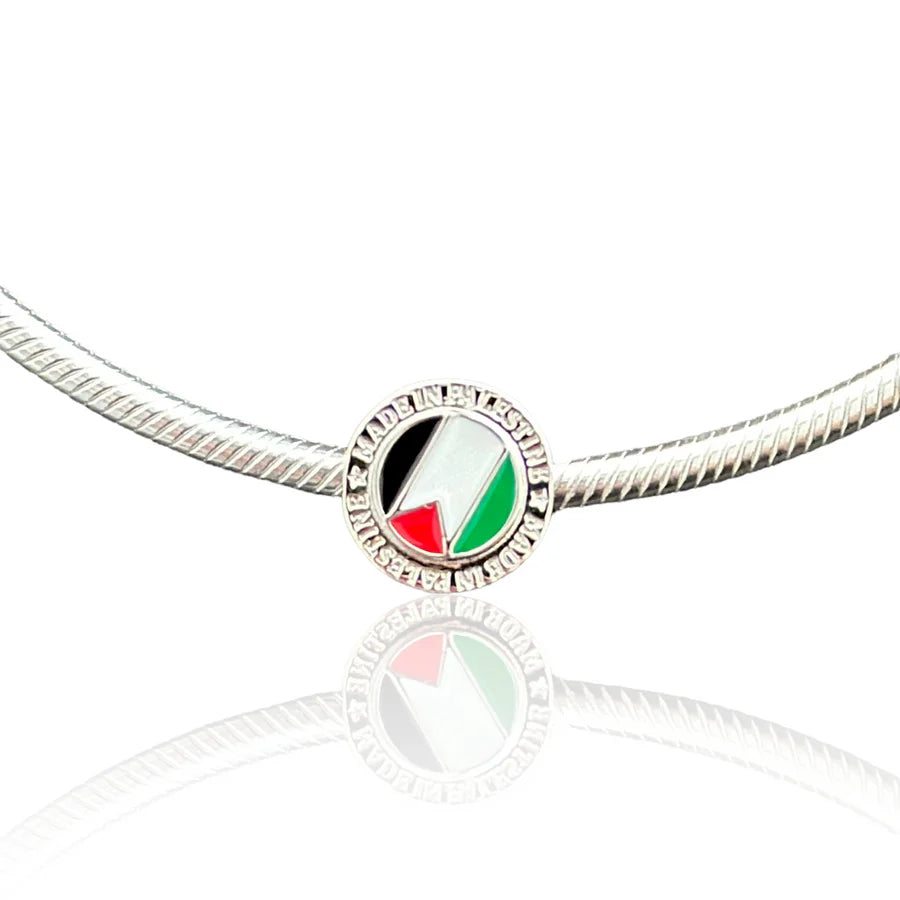 Limited stock: STERLING SILVER MADE IN PALESTINE CHARM